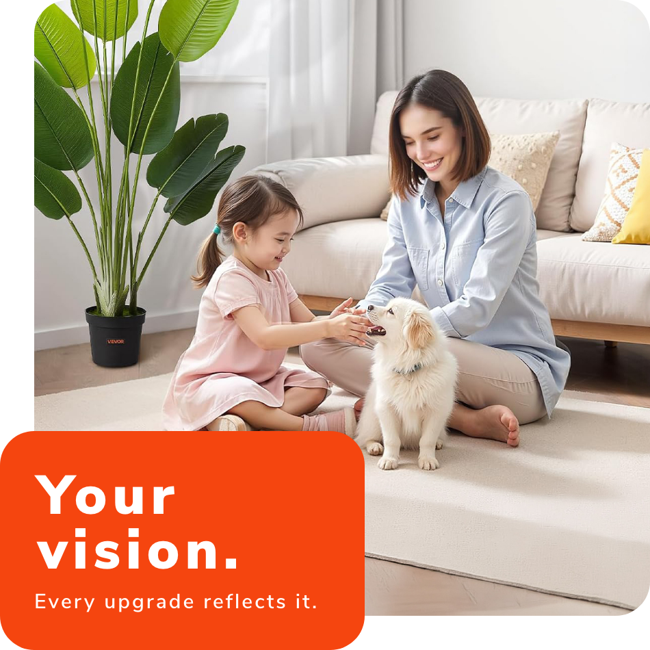 Your vision. Every upgrade reflects it.